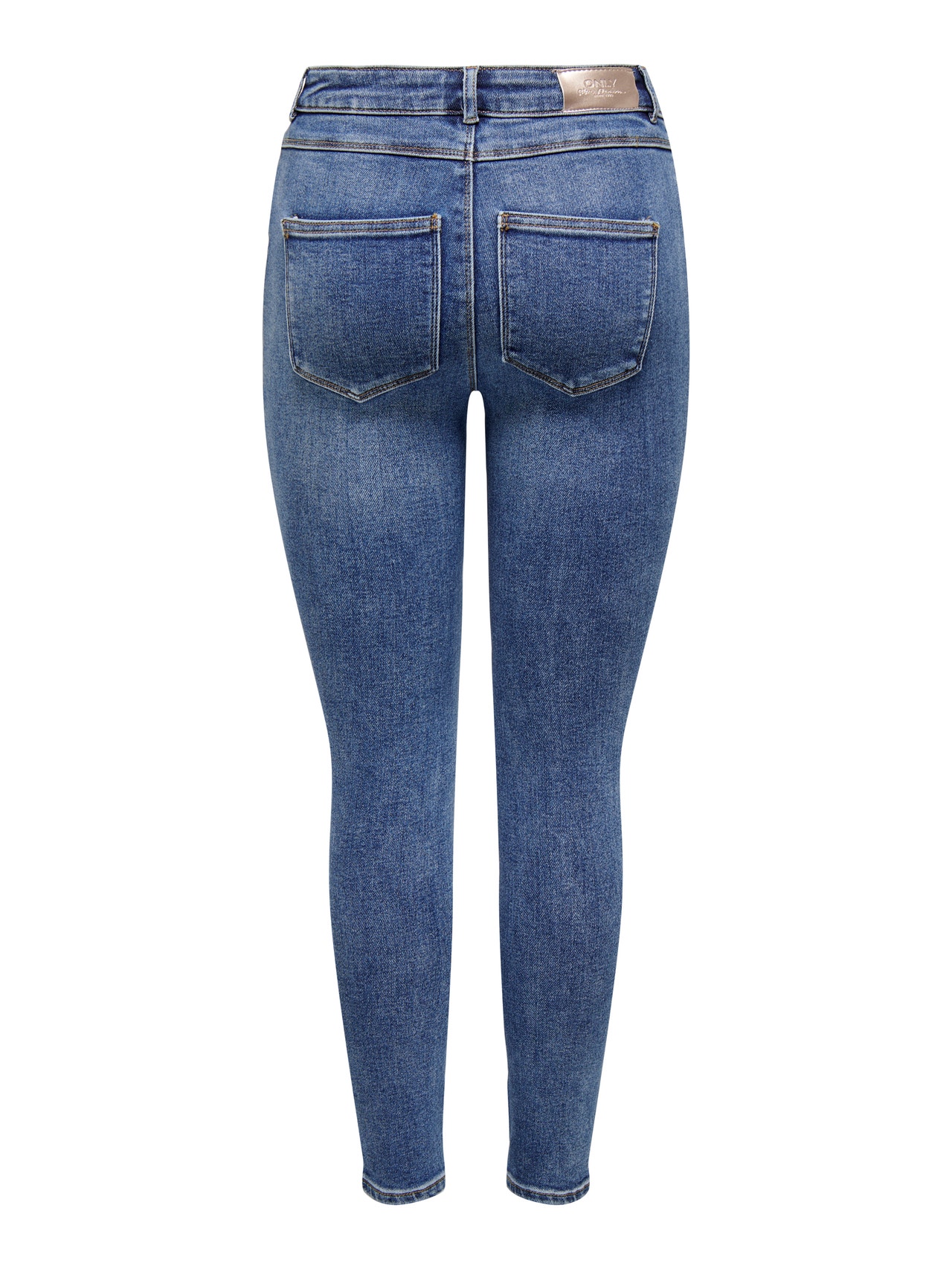 ONLY Onlmila Skinny Jeans voor dames, hoge taille, skinny fit jeans, donkerblauw (dark blue denim), 27W / 32L ONLY Onlmila Skinny Jeans voor dames, hoge taille, skinny fit jeans, donkerblauw (dark blue denim), 27W / 32L
