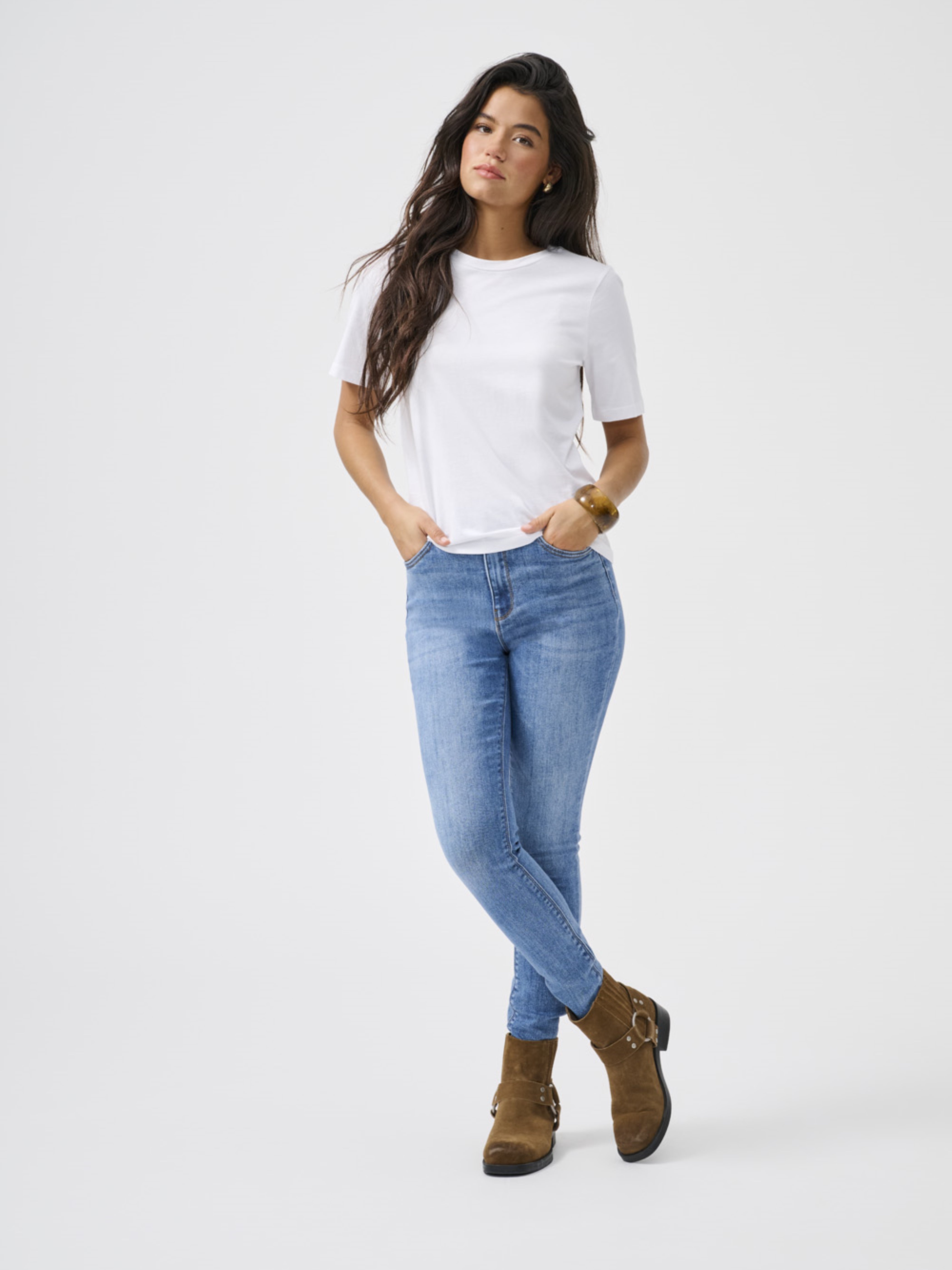 Thumbnail - Onlmila Hohe Taille Skinny Fit Jeans