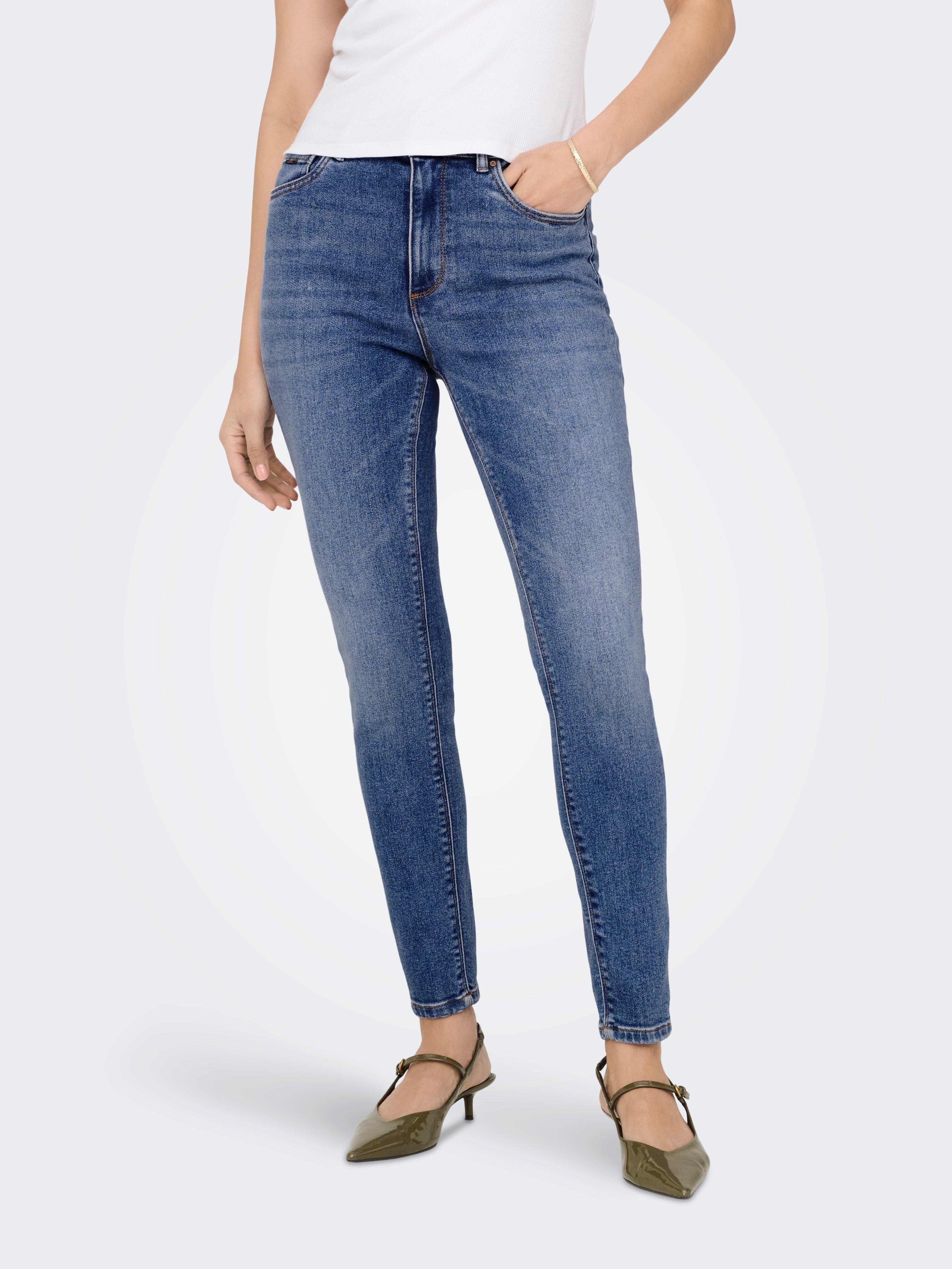 Onlmila Hohe Taille Skinny Fit Jeans