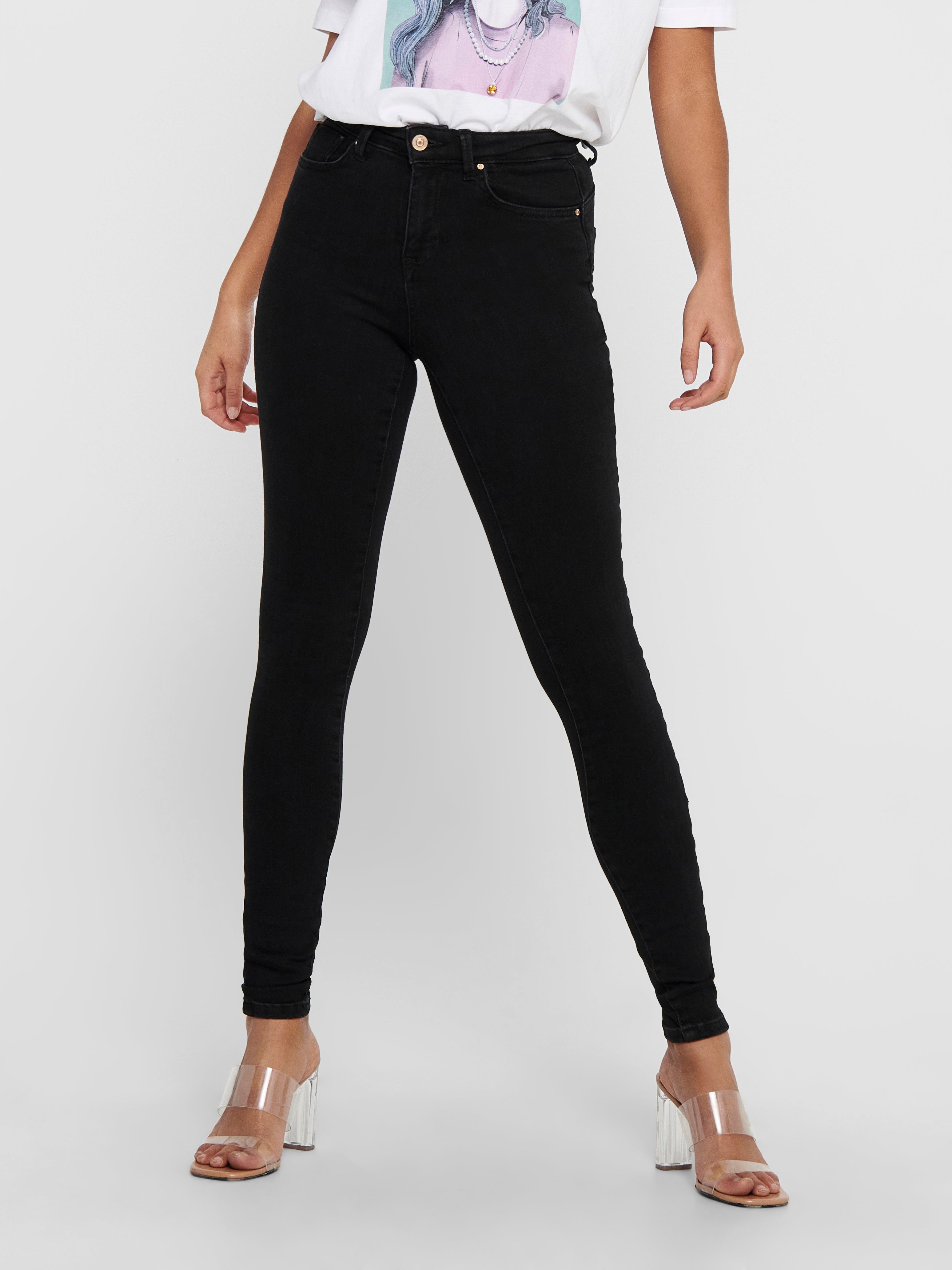 Thumbnail - Onlpower Mittlere Taille Skinny Fit Jeans