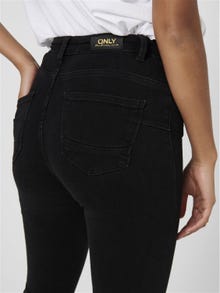 ONLY Skinny Fit Mid waist Jeans -Black - 15181958