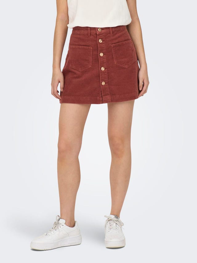 ONLY High waist Short skirt - 15182080