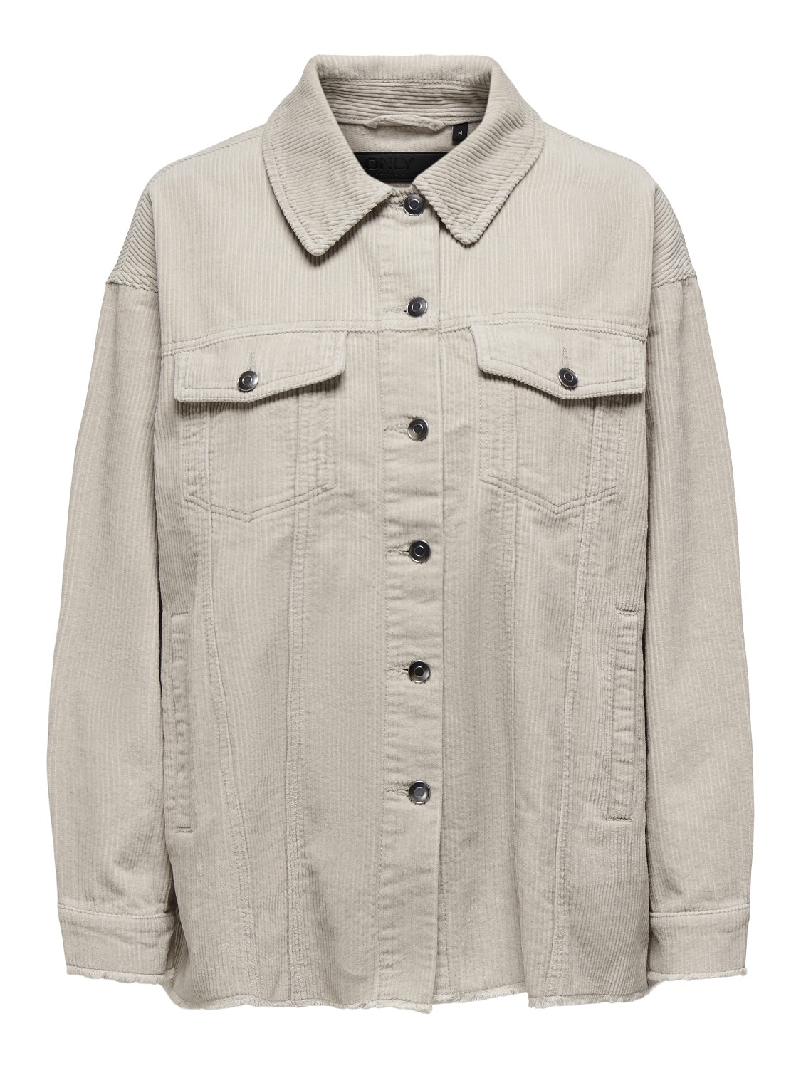 ONLY Corduroy overshirt -Silver Lining - 15182101