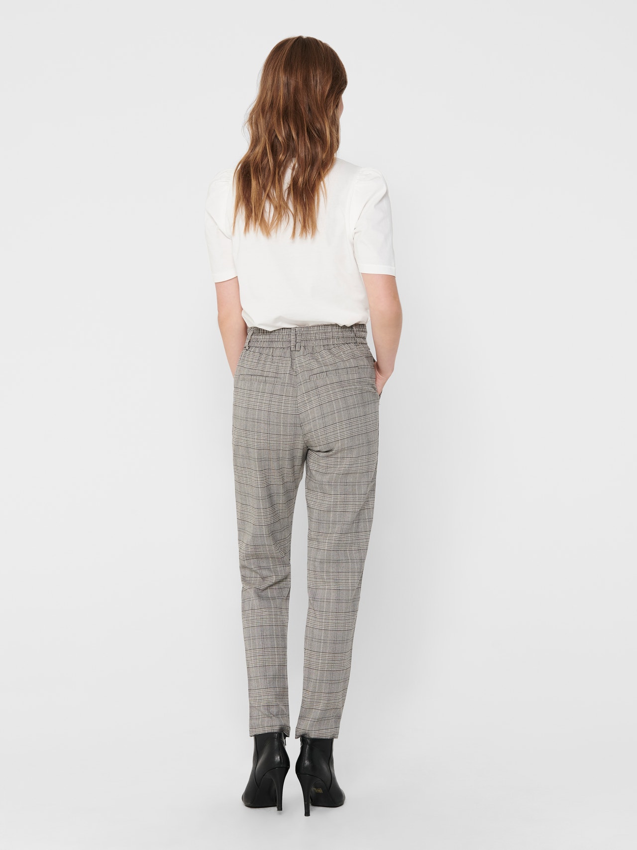 ONLY Pantalons Regular Fit Taille classique -Black - 15182364