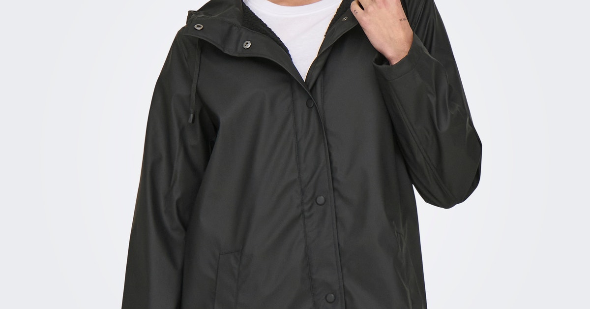 ONLVANESSA Raincoat Black ONLY®