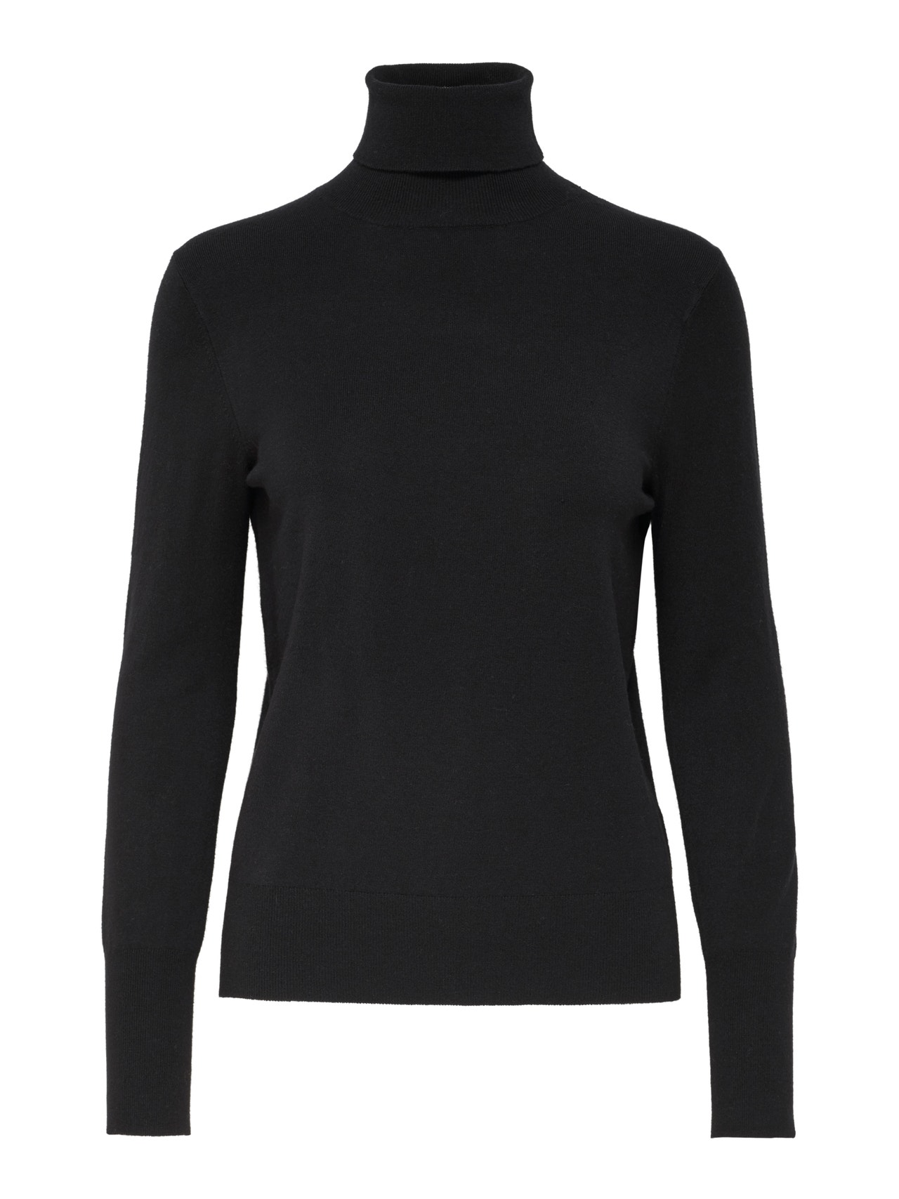 ONLY Rullekrage Strikket pullover -Black - 15183772