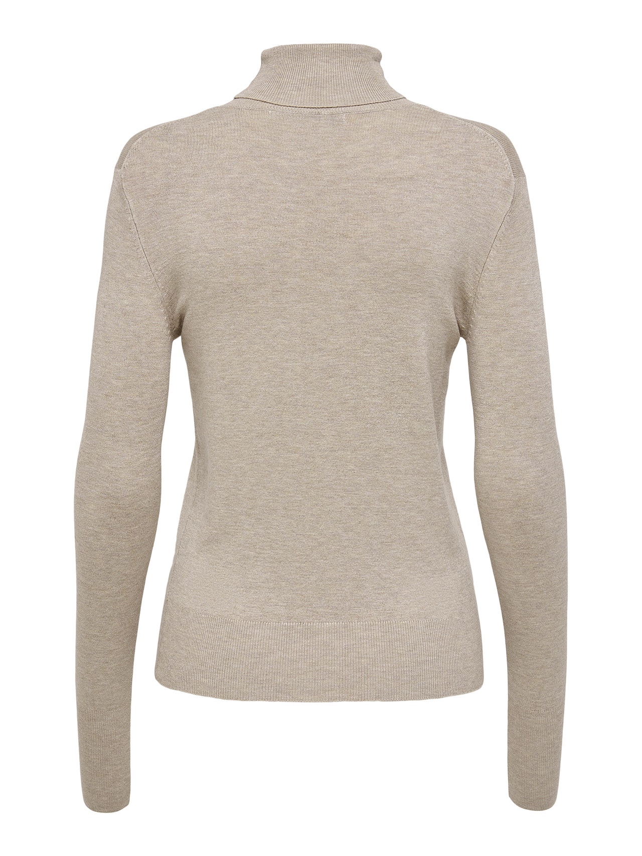 ONLY Rullekrage Strikket pullover -Whitecap Gray - 15183772