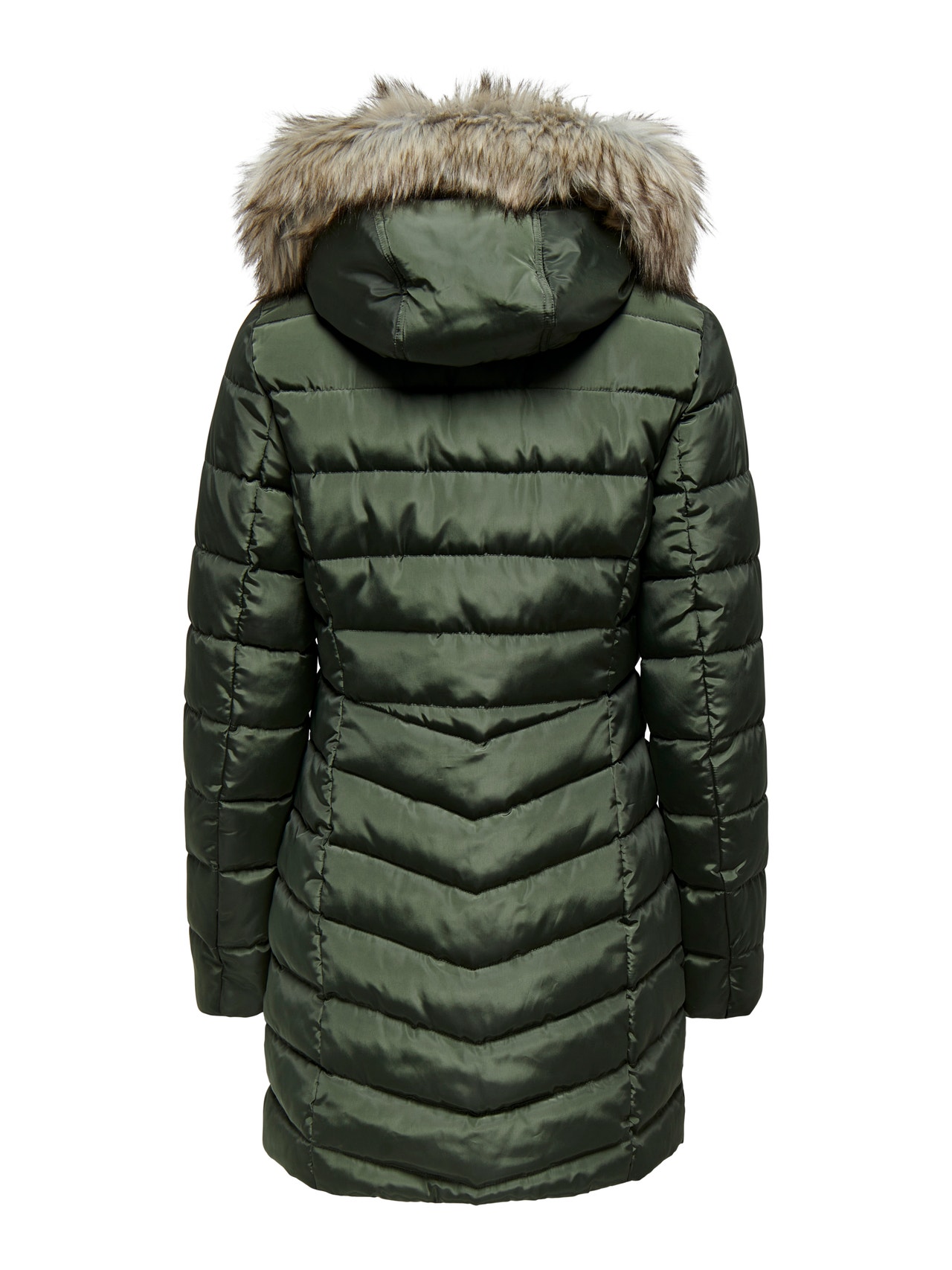 ONLY Long Quilted jacket -Rosin - 15183994