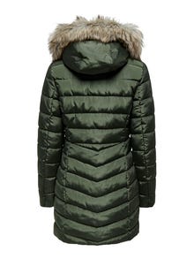 ONLY Long Quilted jacket -Rosin - 15183994