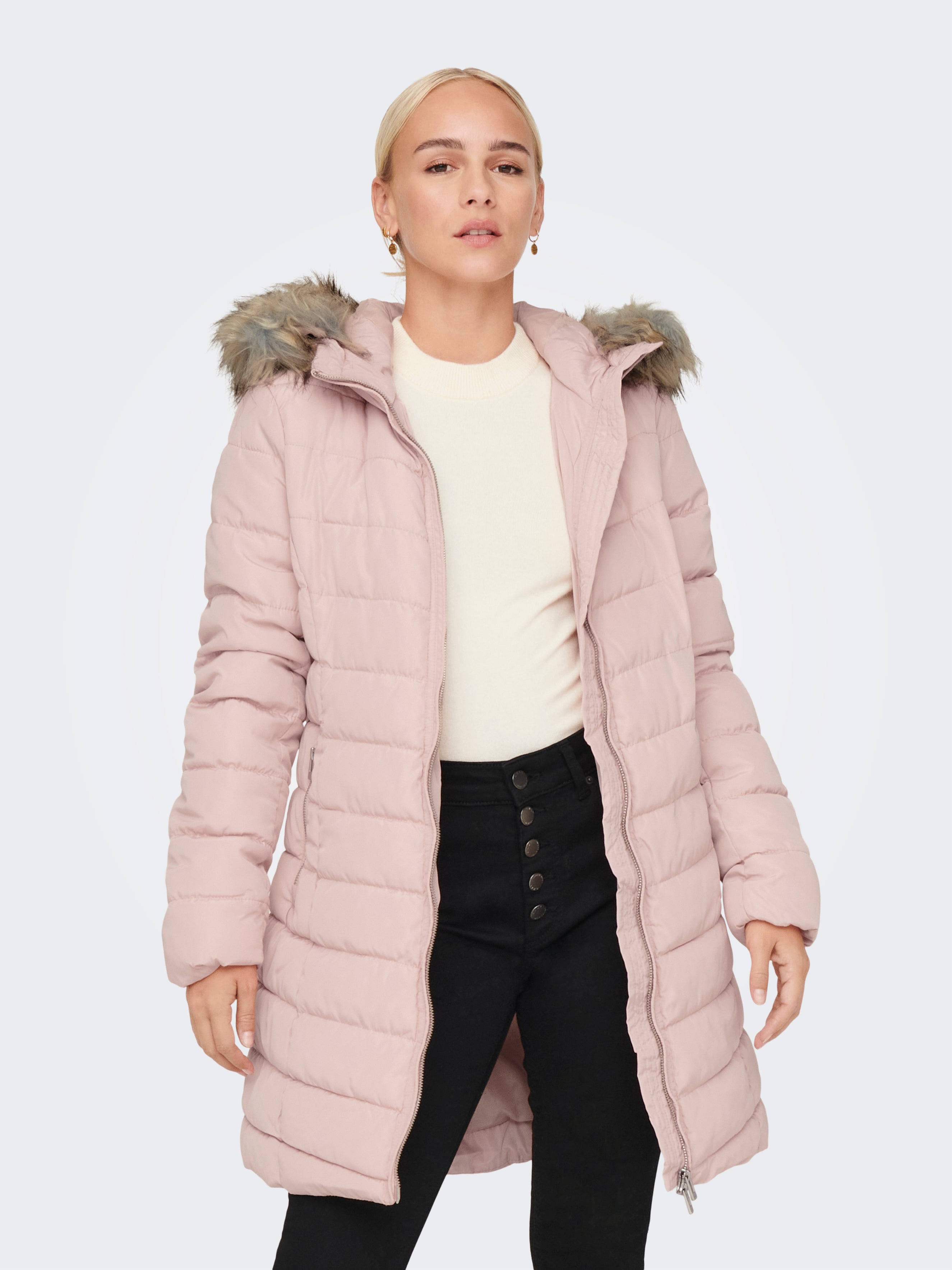 Only long hotsell quilted jacket