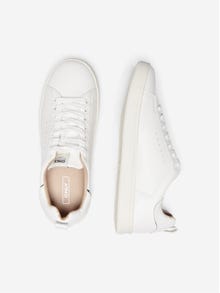 ONLY Imiterede læder Sneakers -White - 15184294