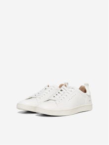 ONLY Läderliknande Sneakers -White - 15184294