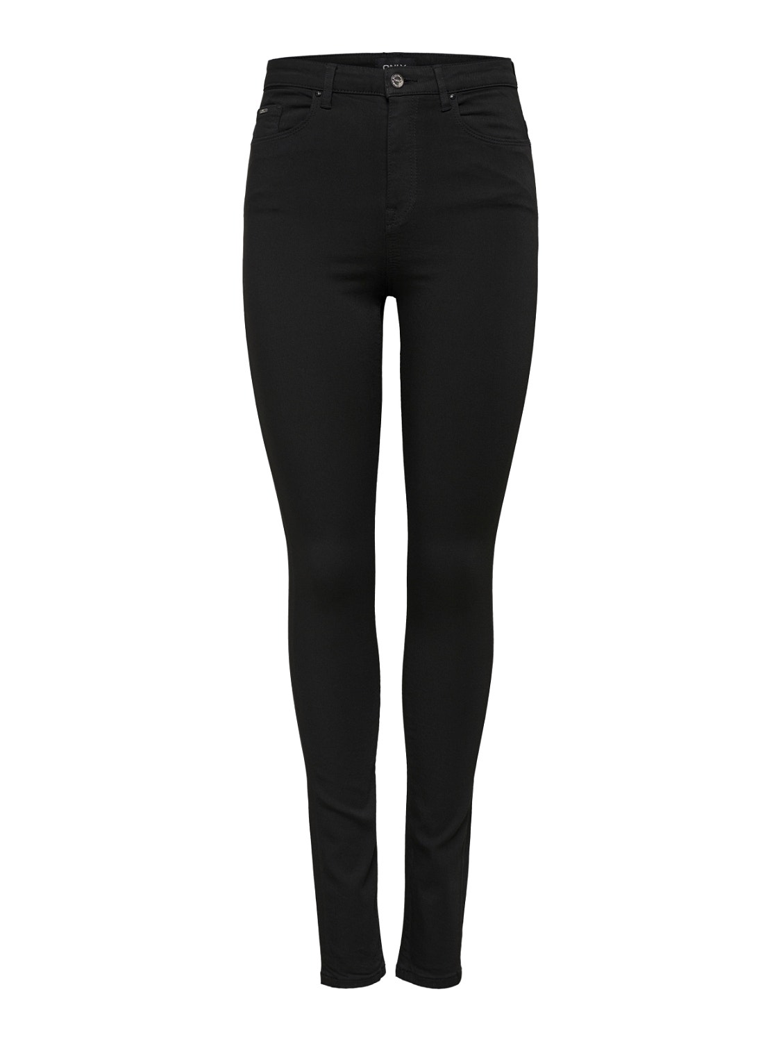 ONLY Jeans Skinny Fit Taille haute -Black Denim - 15184928