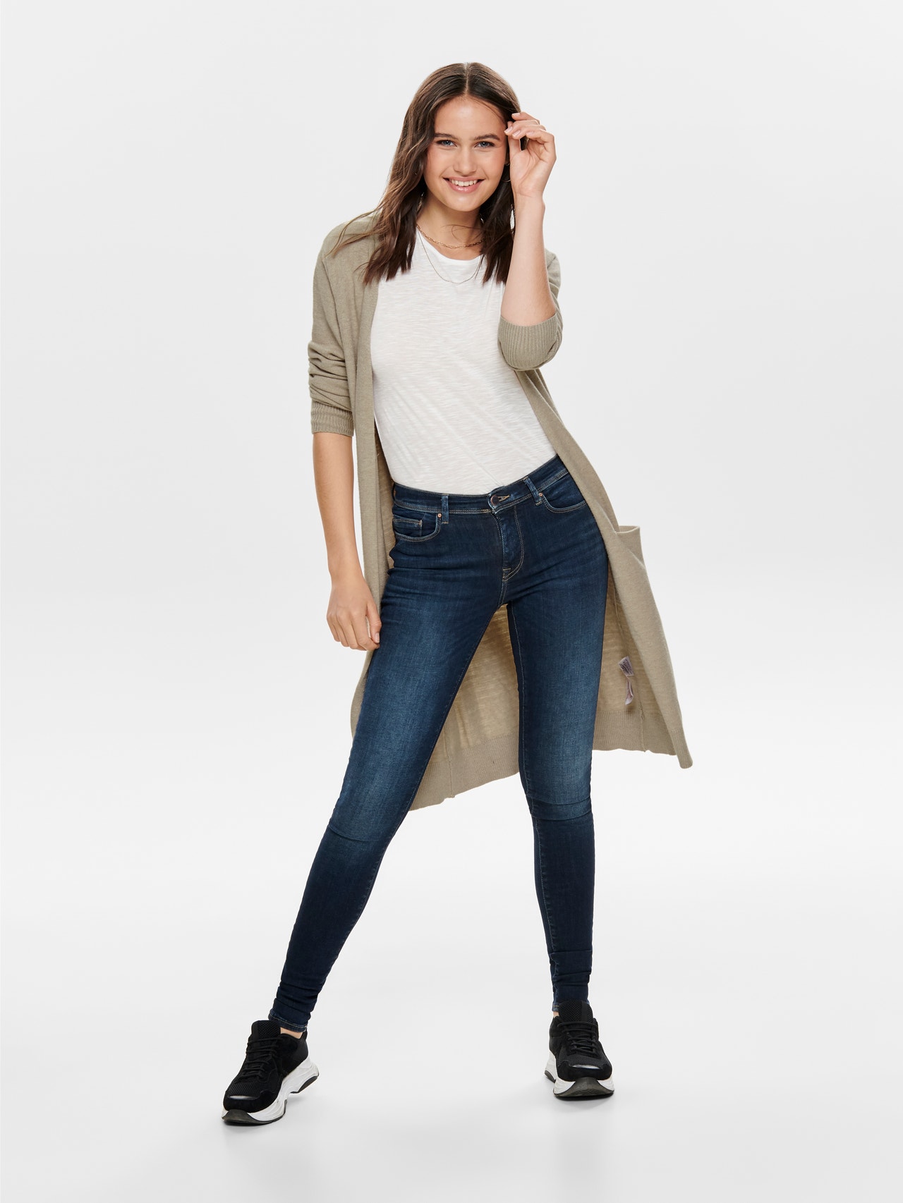 ONLY JDYMARCO Strickjacke -Beige - 15184979