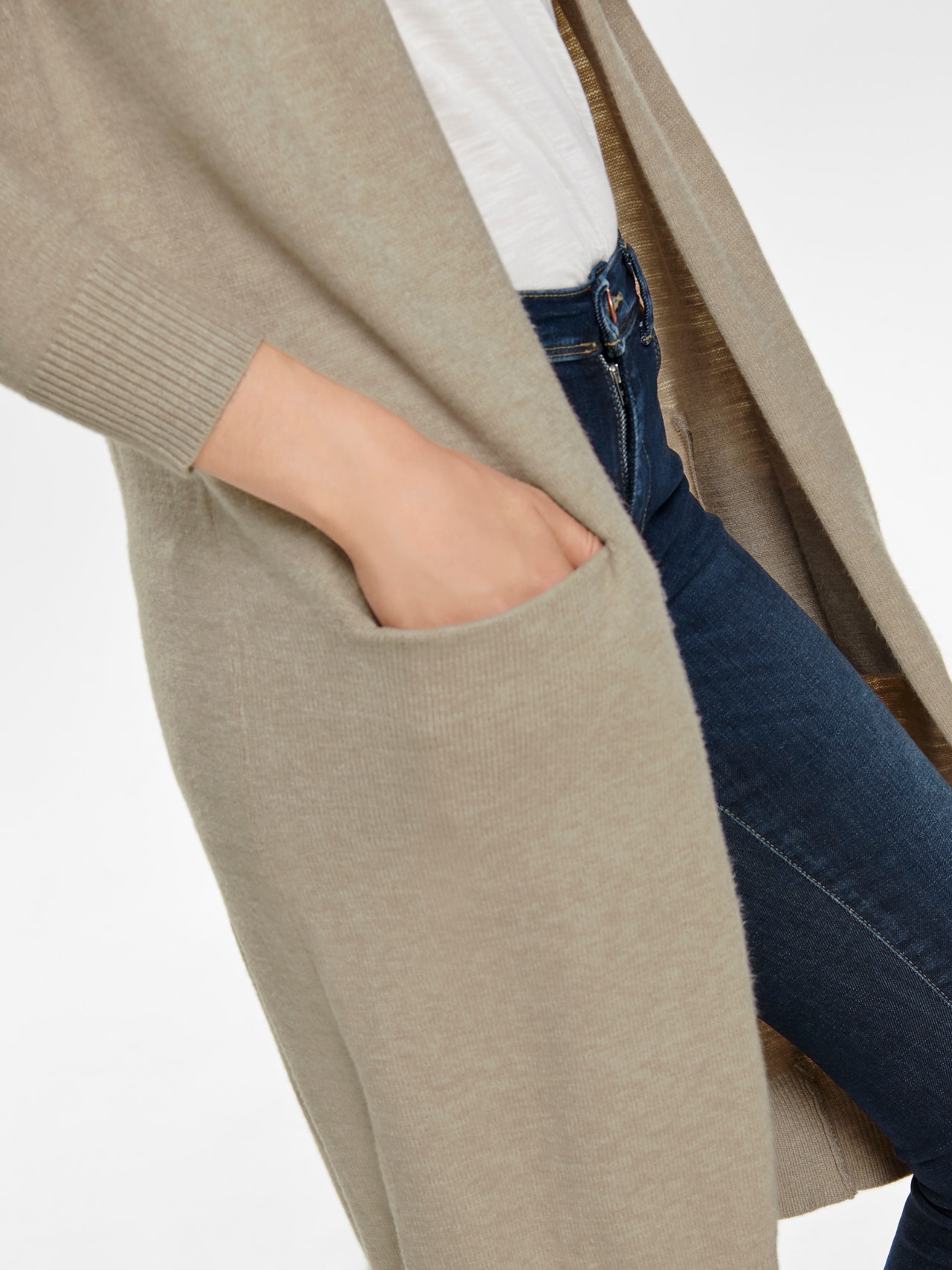 ONLY JDYMARCO Strickjacke -Beige - 15184979