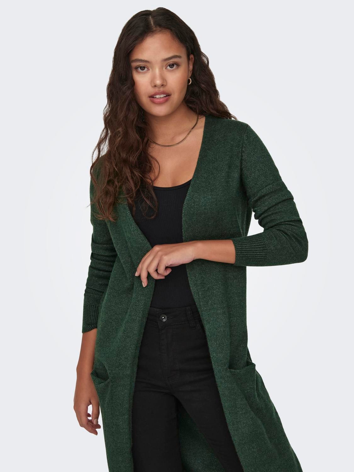 Turquoise deals long cardigan