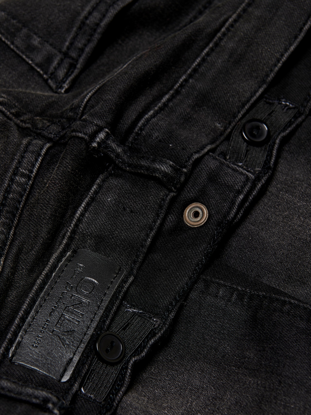 ONLY KONBlush Skinny fit-jeans -Black Denim - 15185446