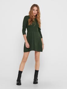 ONLY Long sleeved Knitted Dress -Rosin - 15185761