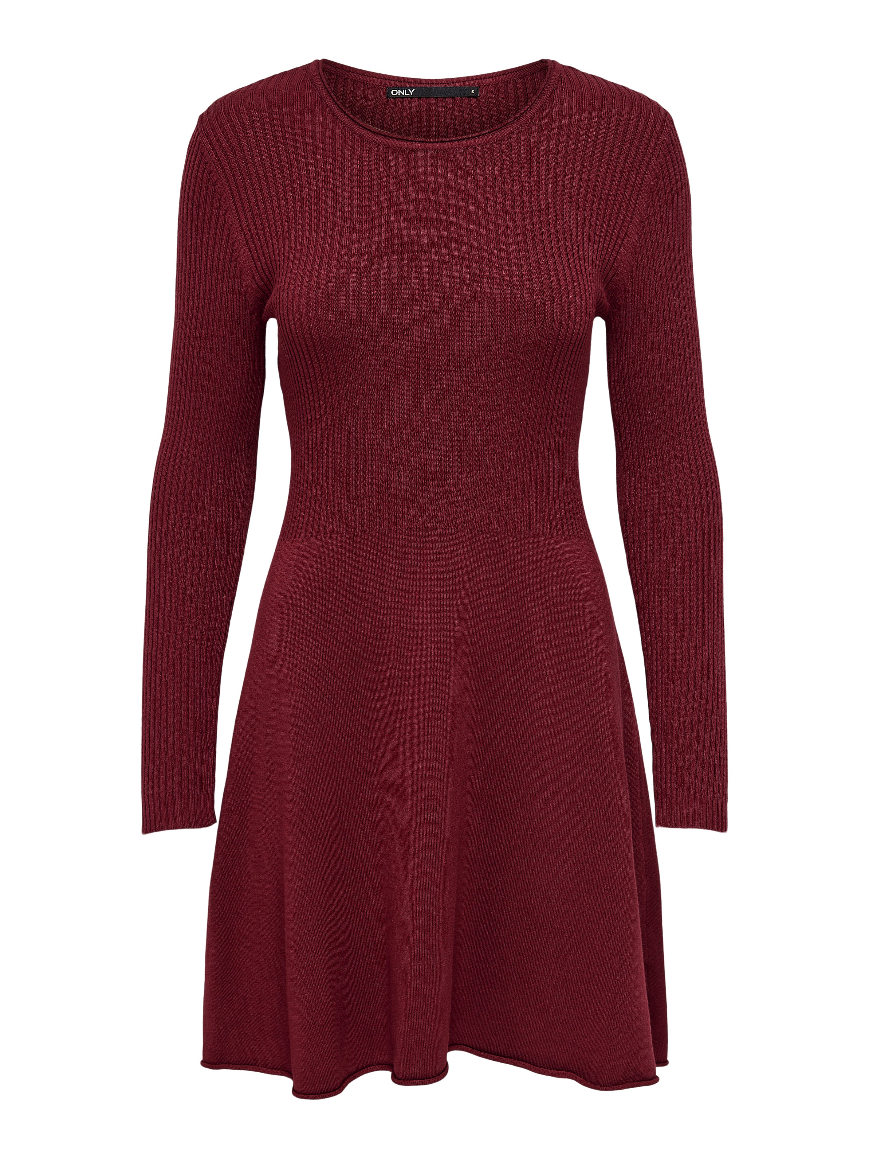 Long sleeved Knitted Dress | Dark 
