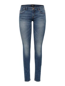 ONLY ONLCoral superlow Jeans skinny fit -Dark Blue Denim - 15185981