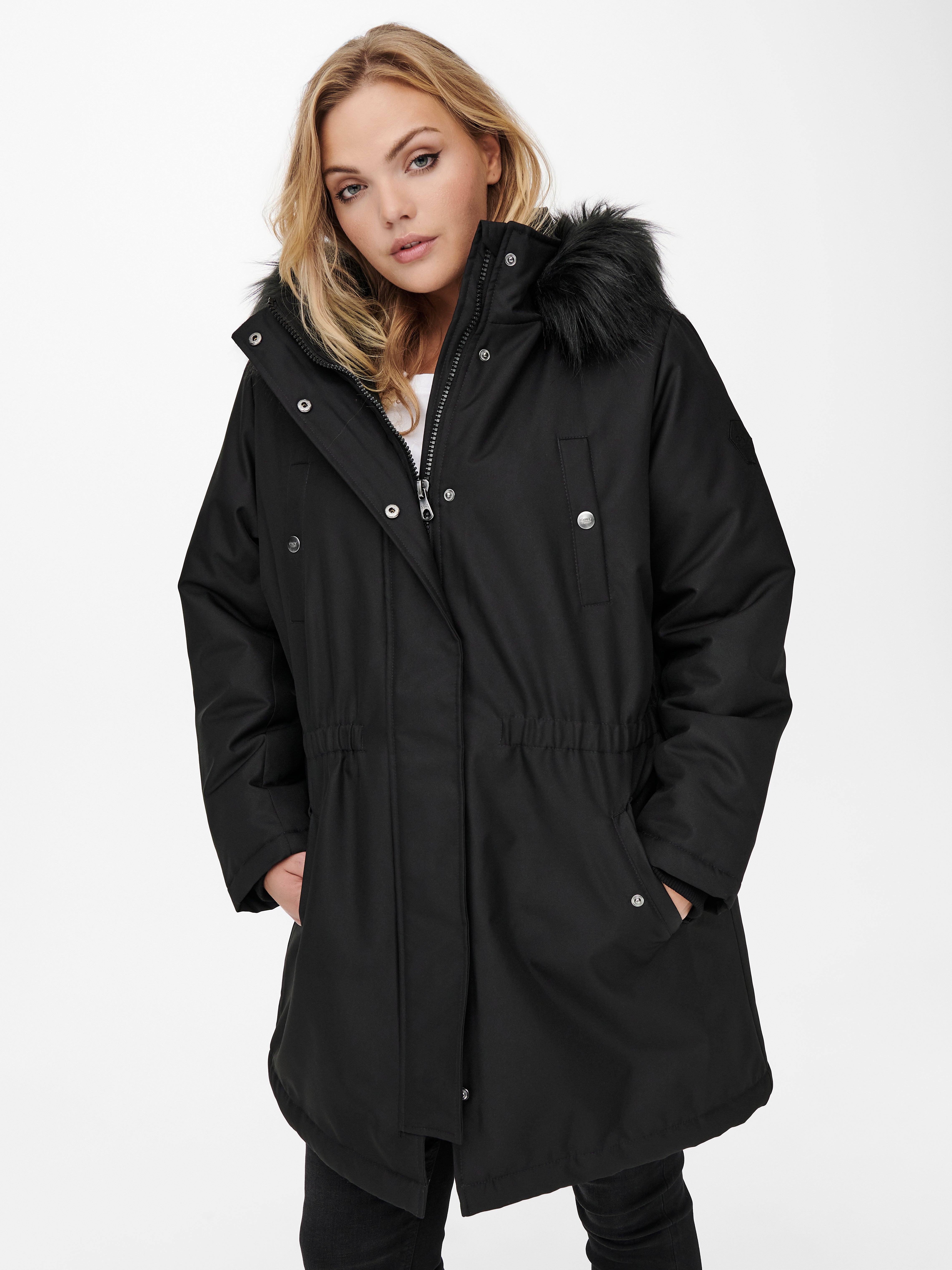 Pinewood Wilda Parka Damen Windbreaker Übergangsjacke Black Hier Im