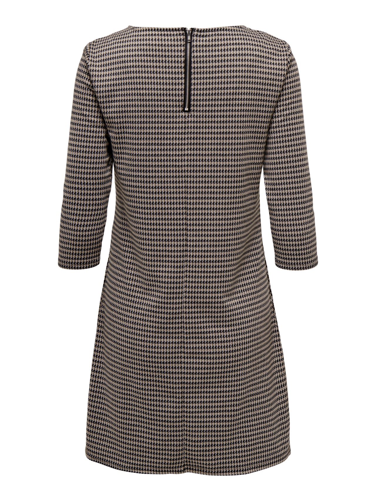 ONLY mini Checked Dress -Black - 15186283