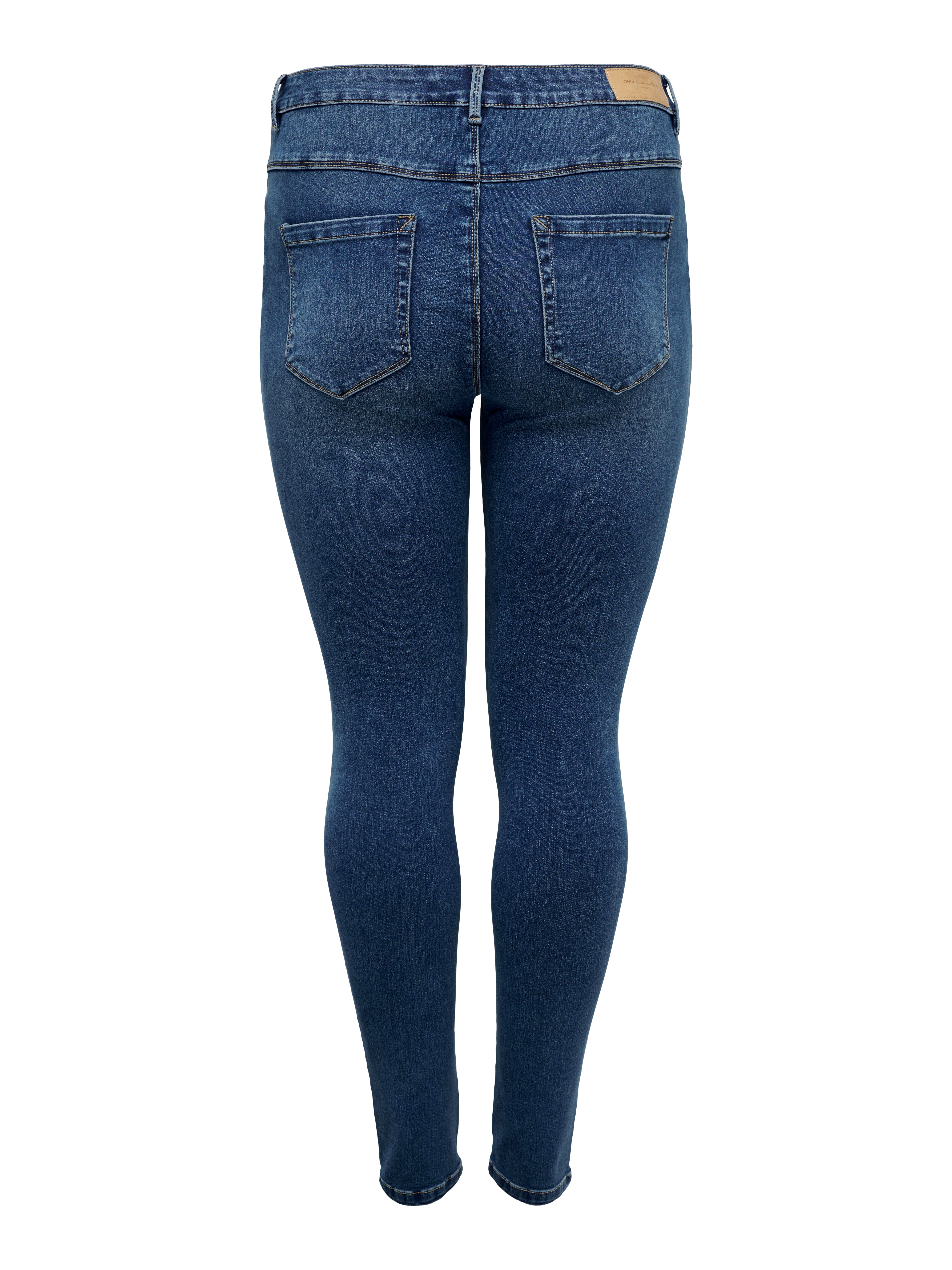 Thumbnail - Caraugusta Hohe Taille Skinny Fit Jeans