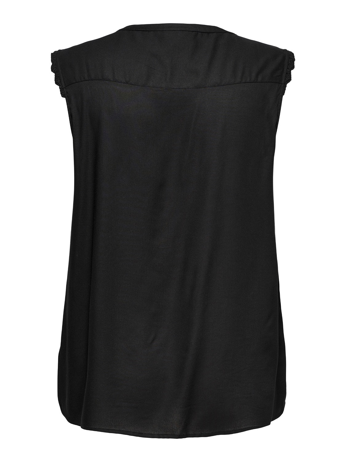 ONLY Curvy loose Sleeveless Top -Black - 15187018