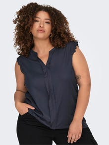 ONLY Curvy loose Sleeveless Top -India Ink - 15187018