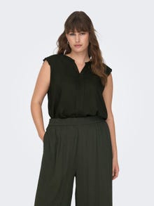 ONLY Curvy loose Sleeveless Top -Peat - 15187018