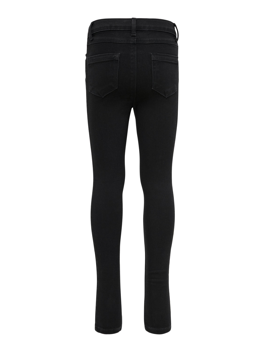 ONLY Rose button Jeans skinny fit -Black Denim - 15187070