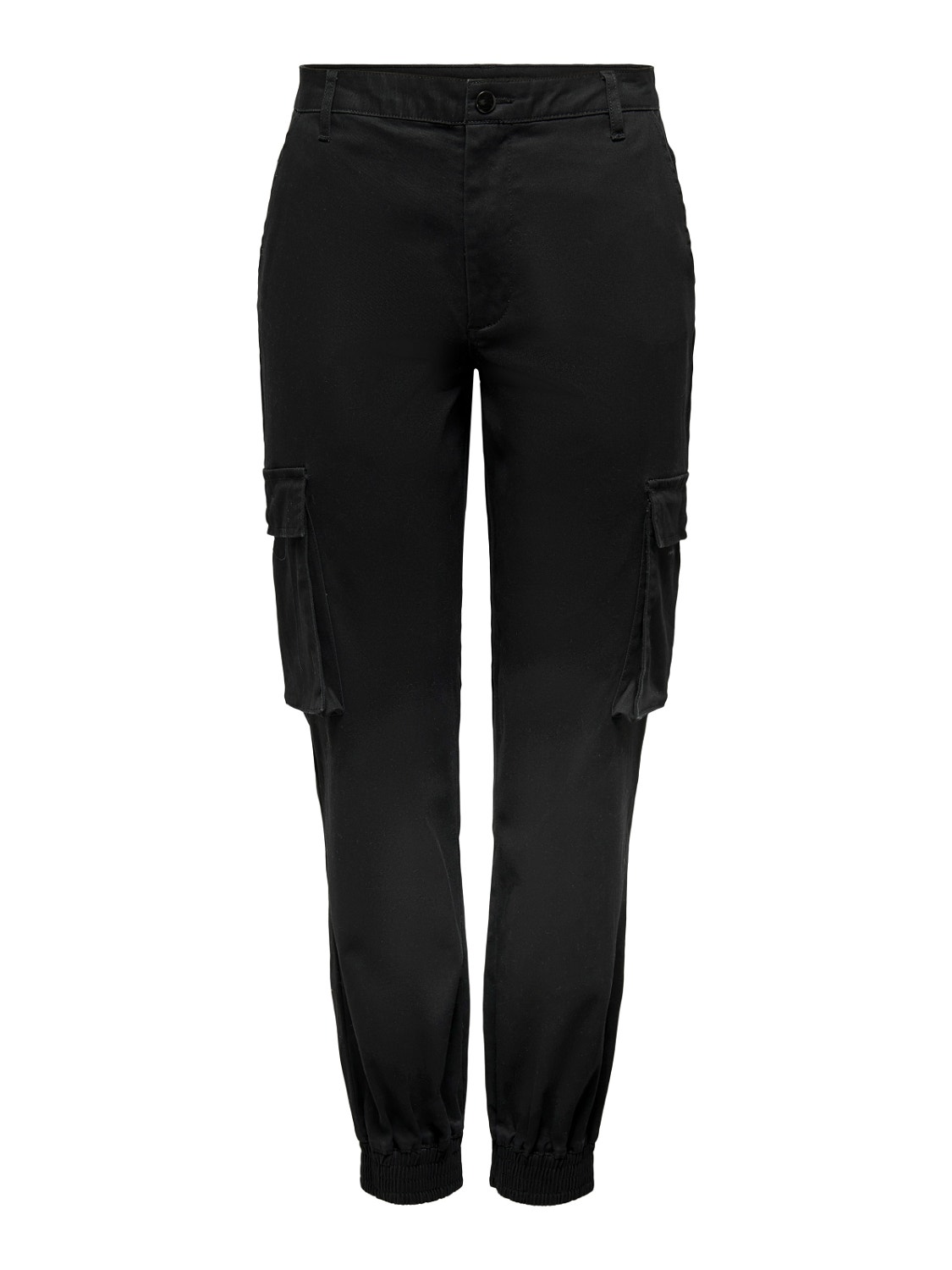 ONLY Mid waist Cargopants -Black - 15187743