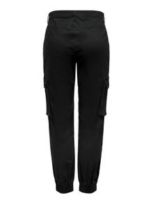 ONLY Comfort fit Mid waist Broeken -Black - 15187743
