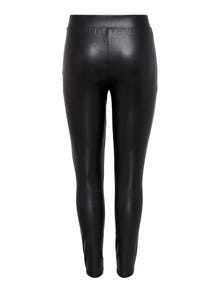 ONLY Coated leggings -Black - 15187844