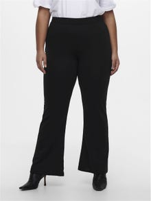 ONLY Curvy flared Trousers -Black - 15187883