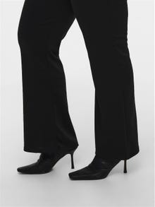 ONLY Curvy flared Trousers -Black - 15187883