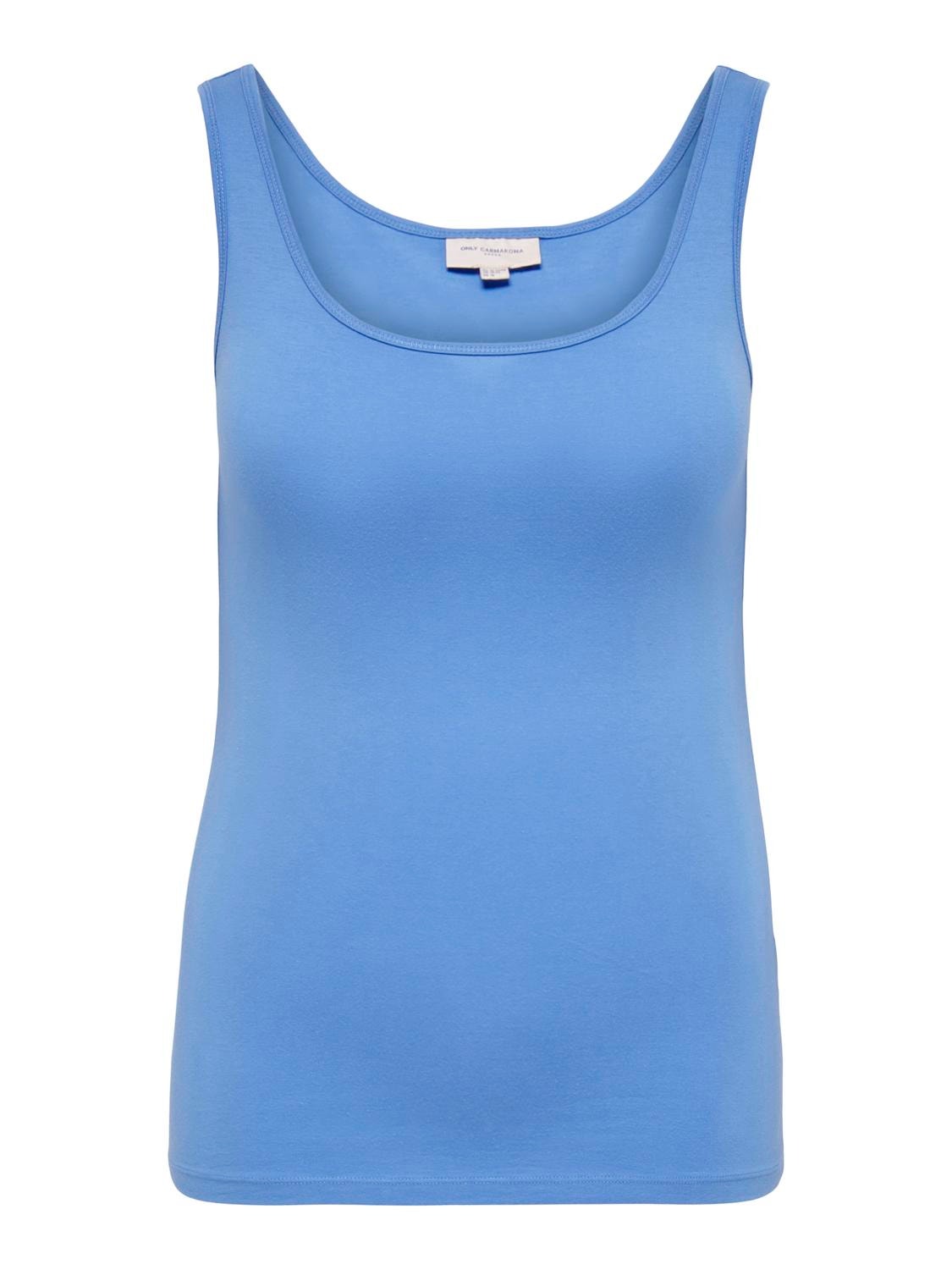 ONLY Slim Fit Round Neck Tank-Top -Provence - 15188036