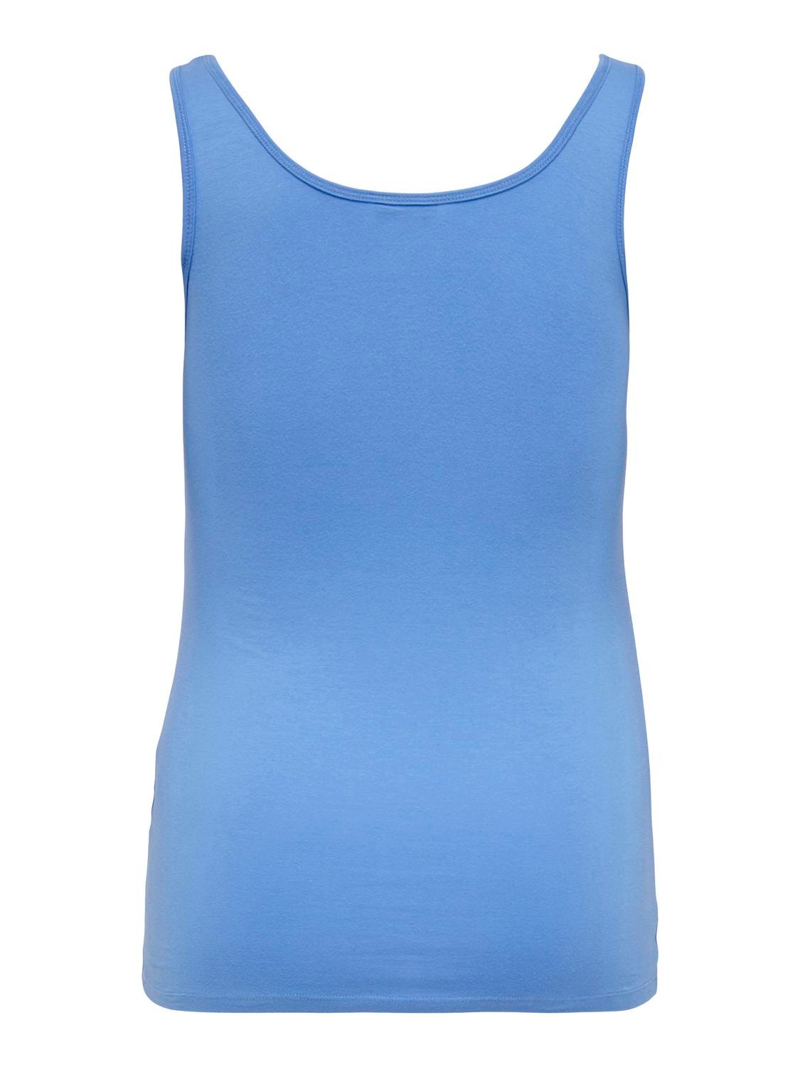 ONLY Curvy basic Tank top -Provence - 15188036