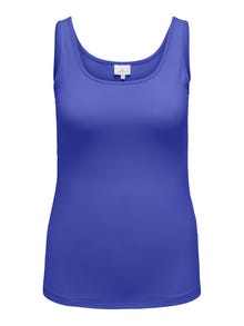ONLY Curvy basic Tank top -Dazzling Blue - 15188036