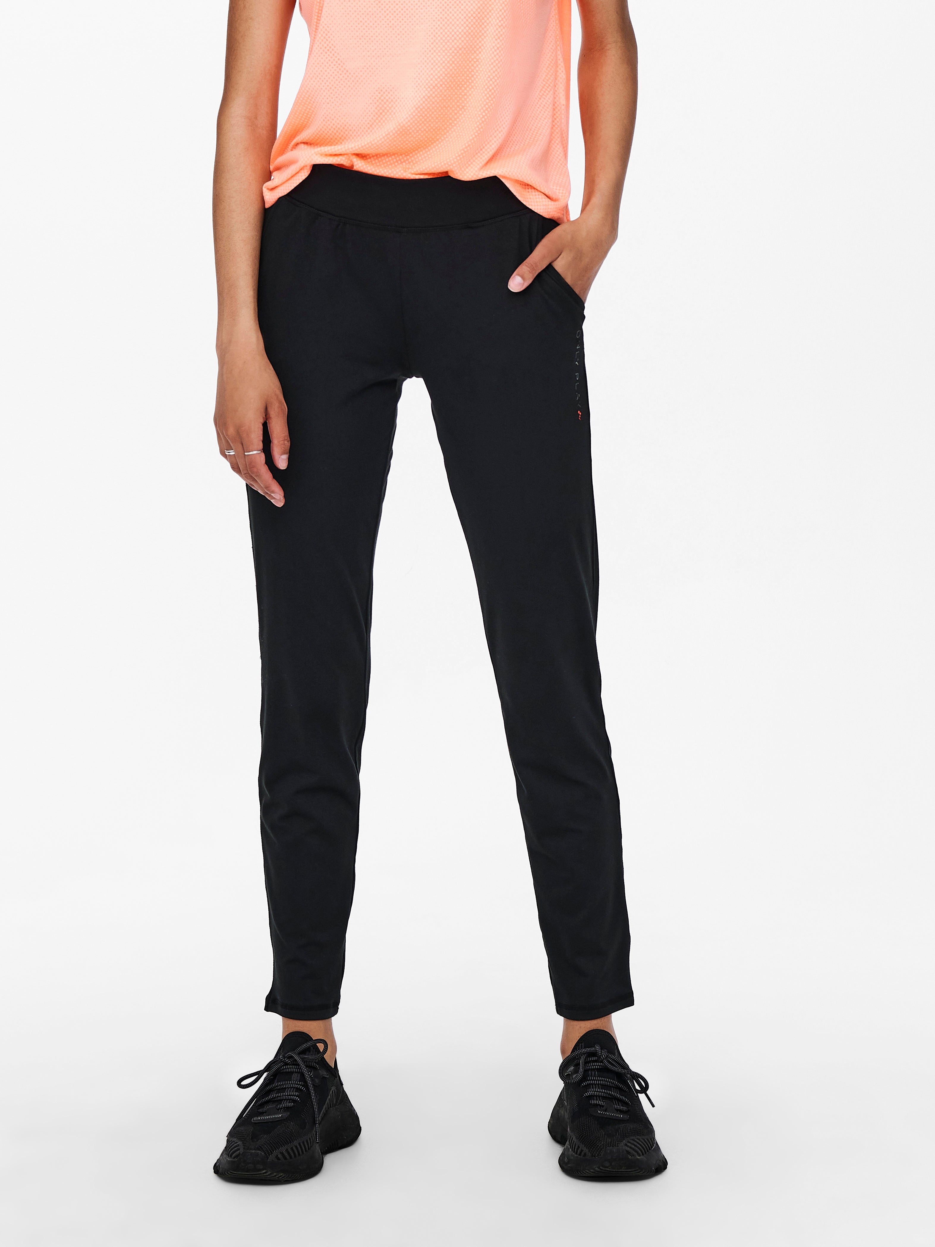 Slim fit Broek | Zwart | ONLY®