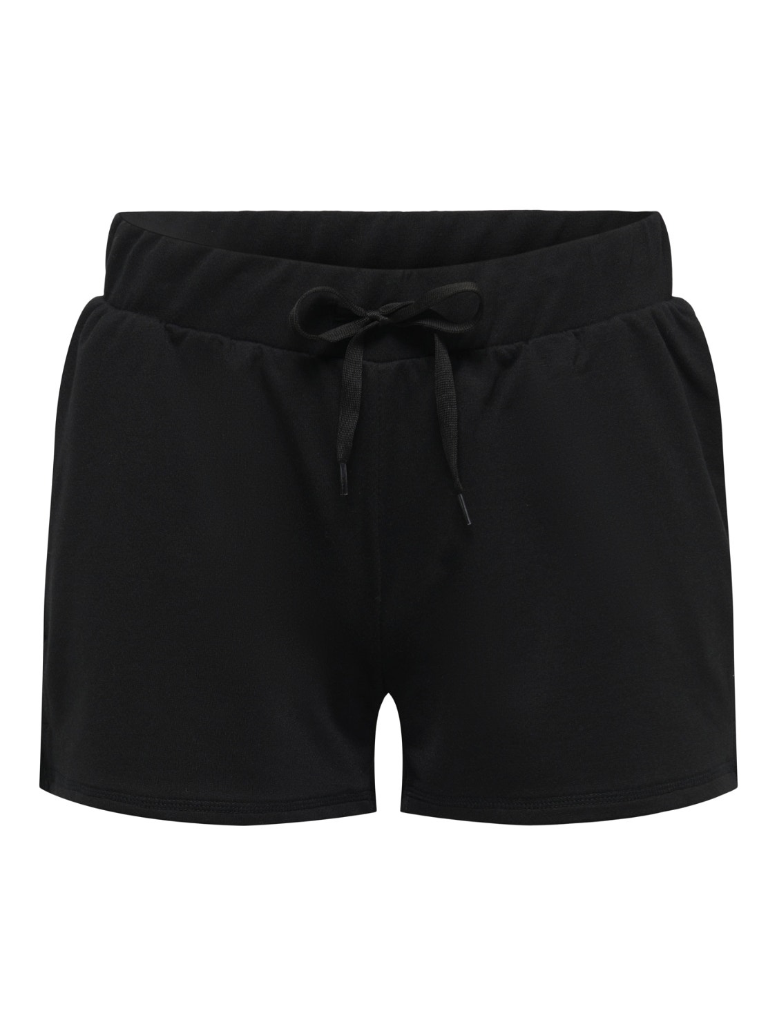 ONLY Locker geschnitten Mittlere Taille Seitenschlitze Shorts -Black - 15189170