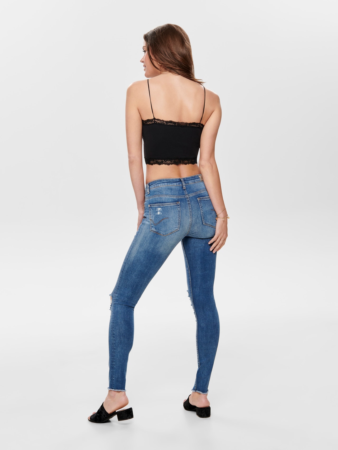 ONLY Cropped Topp -Black - 15190175