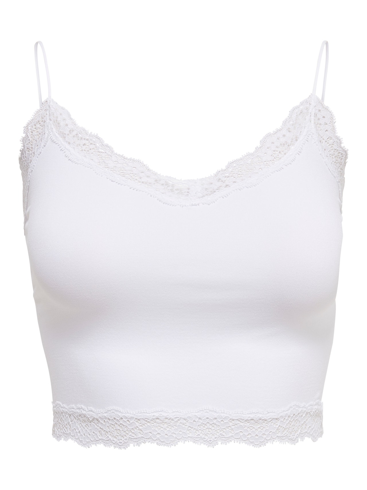 ONLY Crop Top -Bright White - 15190175