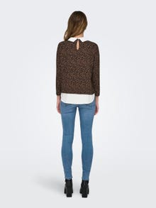 ONLY Detailed Top -Acorn - 15190475