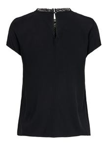 ONLY Tops Regular Fit Col rond -Black - 15191412