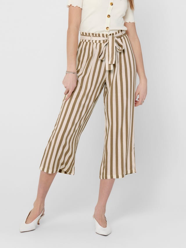 ONLY Striped Trousers - 15191620