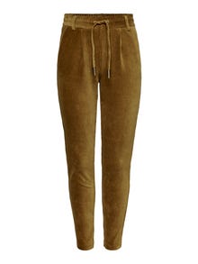 ONLY Poptrash corduroy Trousers -Toasted Coconut - 15191641