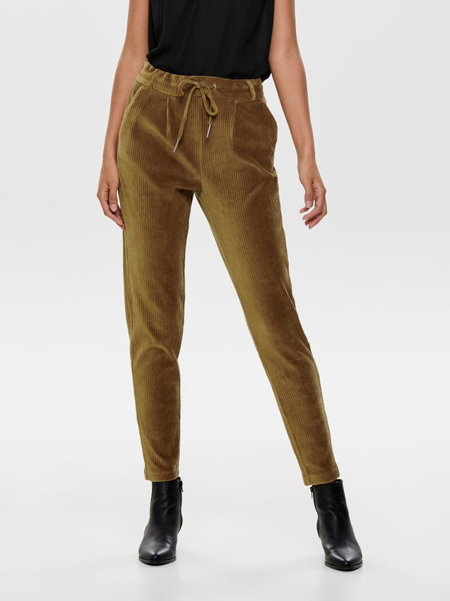 ONLY Poptrash corduroy Trousers - 15191641