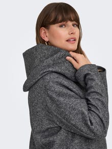 ONLY CARSEDONA Kabát -Dark Grey Melange - 15191768