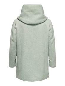 ONLY Hood Coat -Lily Pad - 15191768